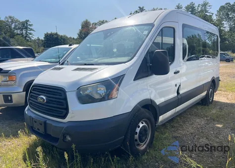 2015 Ford Transit T-350 z USA, uszkodzony, nr VIN 1FBAX2CM5FKA92783